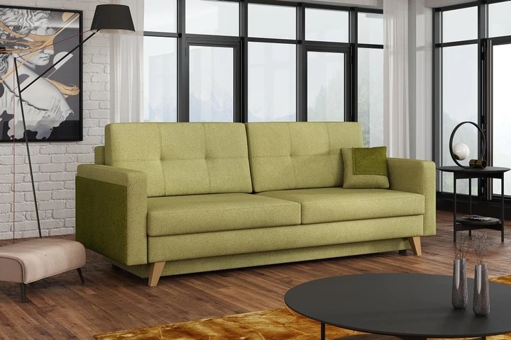 FONTE rozkladacia pohovka s úložným priestorom v škandinávskom štýle