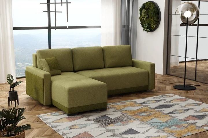 FONTE L rozkladacia sedačka s úložným priestorom