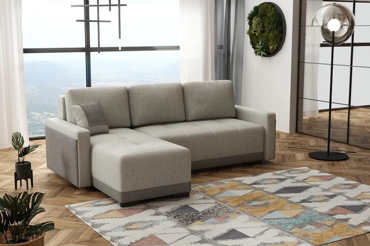 FONTE L rozkladacia sedačka s úložným priestorom