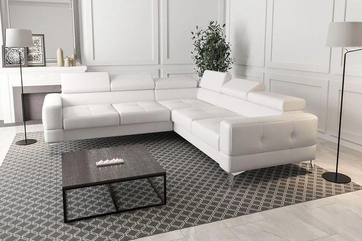 TUSCI MAX moderná sedacia súprava s rozkladacou funkciou v pravej koži