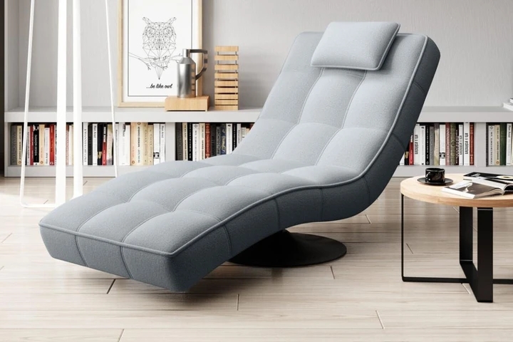 HALLE pohodlná leňoška s otočným mechanizmom