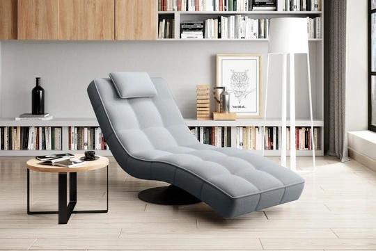 HALLE pohodlná leňoška s otočným mechanizmom