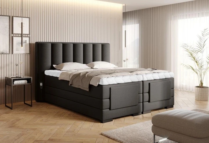 AMARETO boxspring posteľ 140x200 s elektrickým polohovaním