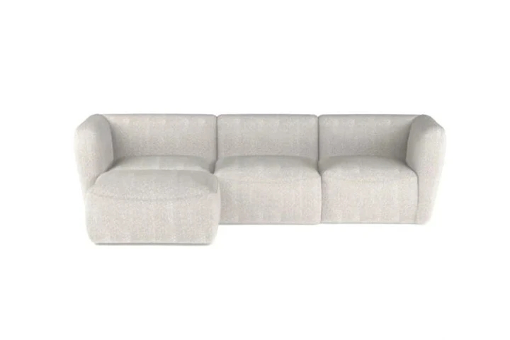 ZINA MINI minimalistická rohová sedacia súprava