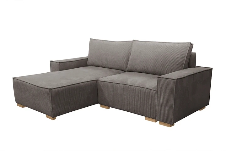 LAKE minimalistická rozkladacia sedačka s úložným priestorom