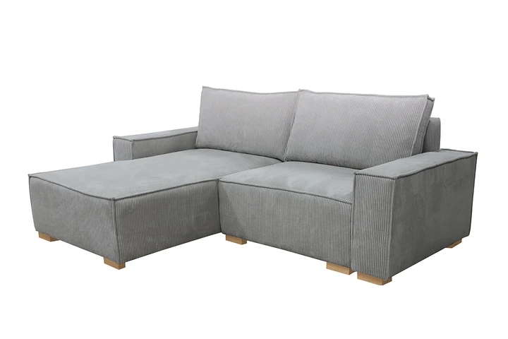 LAKE minimalistická rozkladacia sedačka s úložným priestorom