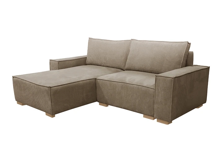 LAKE minimalistická rozkladacia sedačka s úložným priestorom