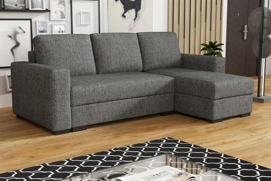 MERLIN 2 malá rozkladacia rohová sedačka s úložným priestorom