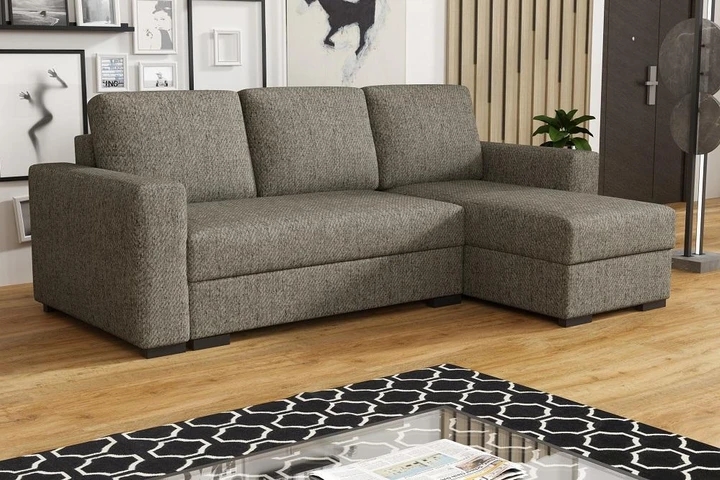 MERLIN 2 malá rozkladacia rohová sedačka s úložným priestorom