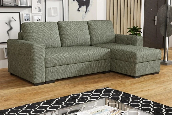 MERLIN 2 malá rozkladacia rohová sedačka s úložným priestorom