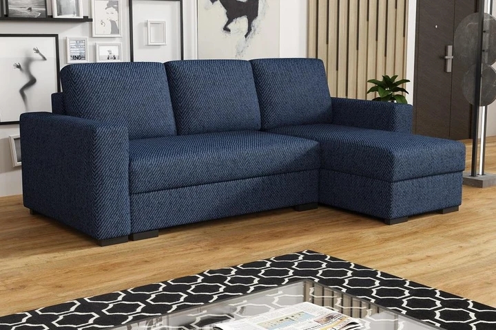 MERLIN 2 malá rozkladacia rohová sedačka s úložným priestorom