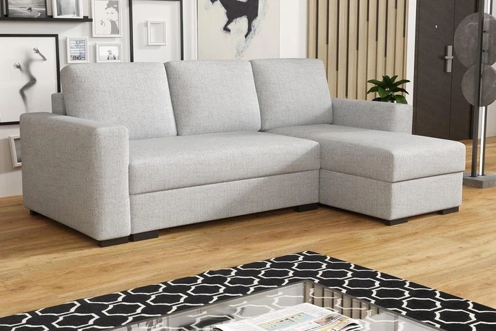 MERLIN 2 malá rozkladacia rohová sedačka s úložným priestorom