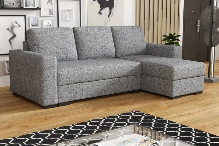 MERLIN 2 malá rozkladacia rohová sedačka s úložným priestorom
