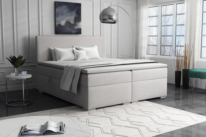 DINO 140x200 cm boxspring posteľ s úložným priestorom