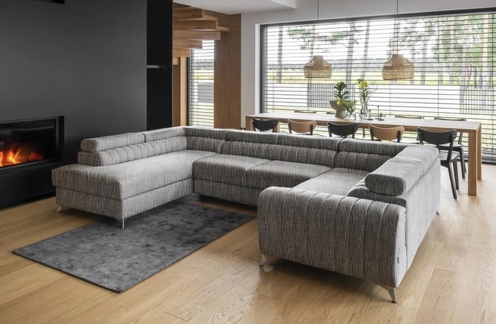 LOUIS sedacia súprava v tvare U