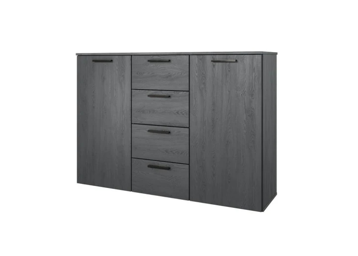 ZUZANA 3 KOMODA, dekor dub carbon