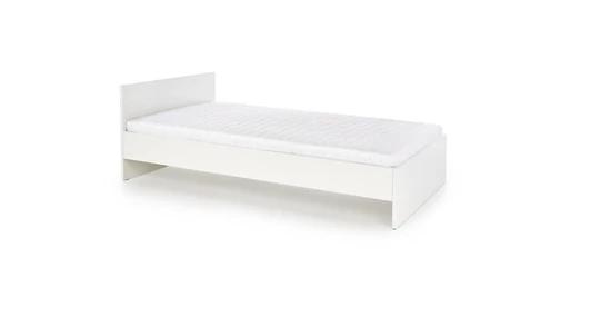 RIVER 90x200 cm moderná posteľ, biela