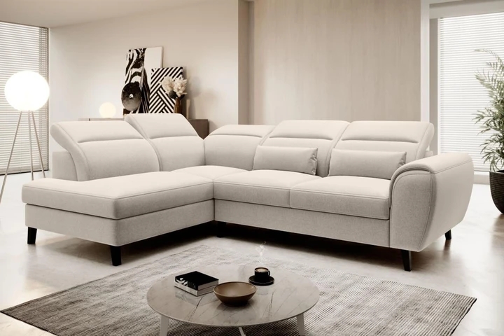 ESCANIA elegantná rohová sedačka s úložným priestorom