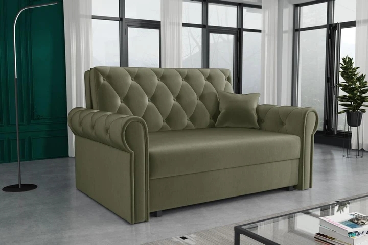 BETSY II rozkladacia pohovka ve vintage štýle