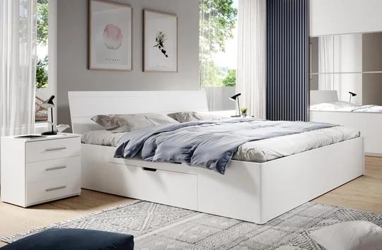 MAIA posteľ 180x200, biela