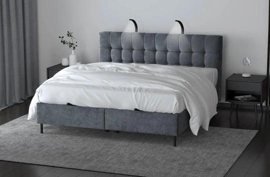 MEGAN 160x200 manželská posteľ s osvetlením