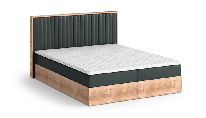 TYBALT 180X200 boxspring posteľ s úložným priestorom