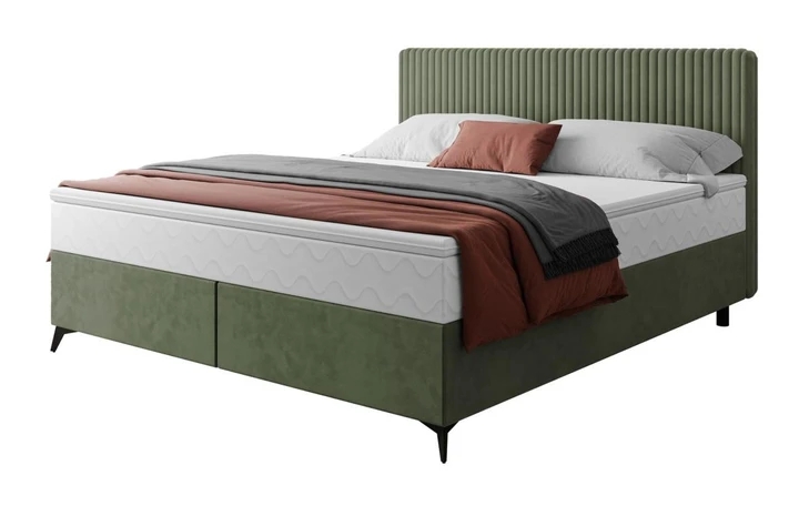 EVELYN 160X200 boxspring posteľ s úložným priestorom