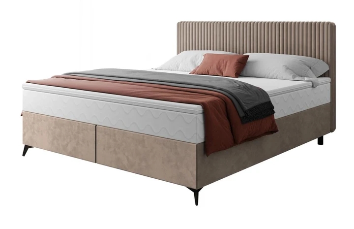 EVELYN 160X200 boxspring posteľ s úložným priestorom