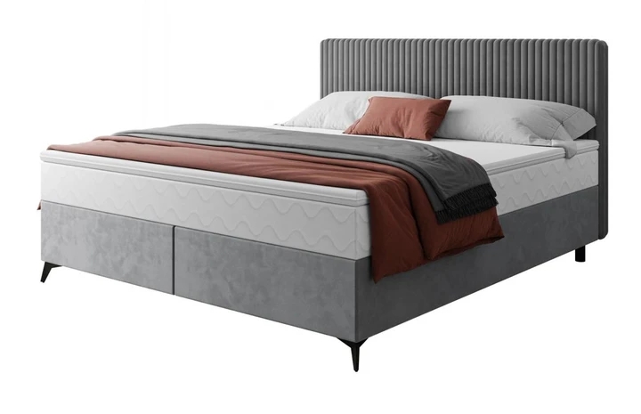 EVELYN 160X200 boxspring posteľ s úložným priestorom