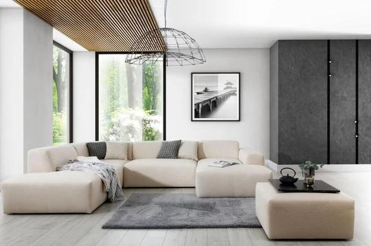 ZEUS U modulárna sedacia súprava, OL+R+2+OBP