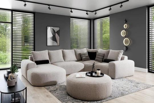 ARES U modulárna sedacia súprava, OBL + 2 + RXL + 1BP