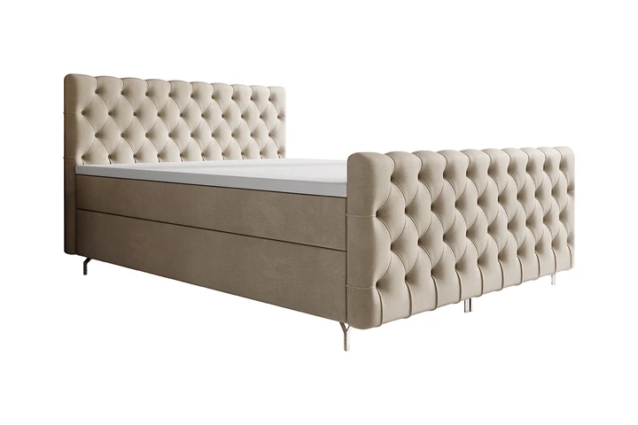 CHERIE PLUS 140x200 boxspring posteľ s úložným priestorom