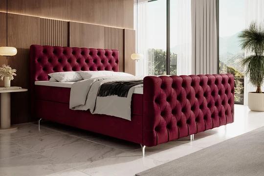 CHERIE PLUS 160x200 boxspring posteľ s úložným priestorom