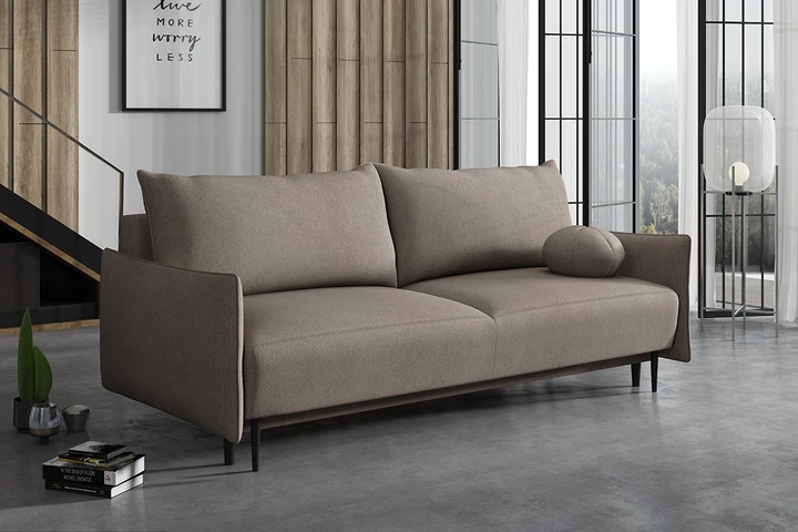 DAVEN moderná rozkladacia pohovka s úložným priestorom