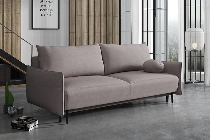 DAVEN moderná rozkladacia pohovka s úložným priestorom