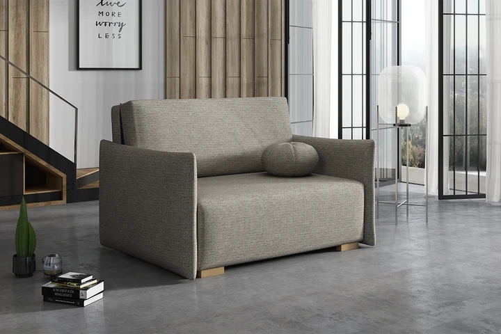 BAMBI II malá rozkladacia pohovka s úložným priestorom