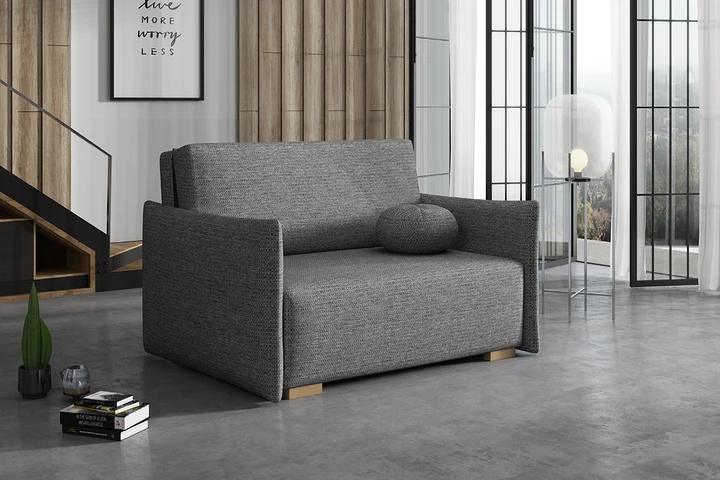 BAMBI II malá rozkladacia pohovka s úložným priestorom