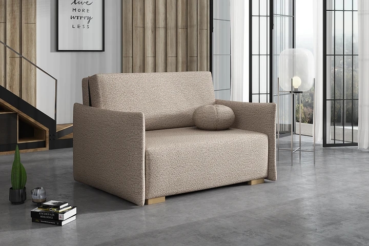 BAMBI II malá rozkladacia pohovka s úložným priestorom