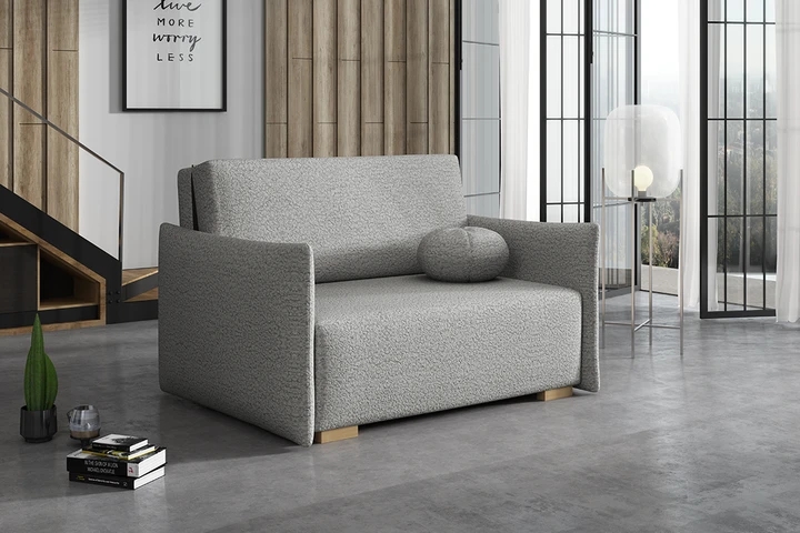 BAMBI II malá rozkladacia pohovka s úložným priestorom