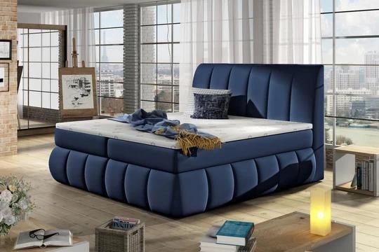 GABRIELA 140x200 cm kontinentálna posteľ boxspring s úložným priestorom