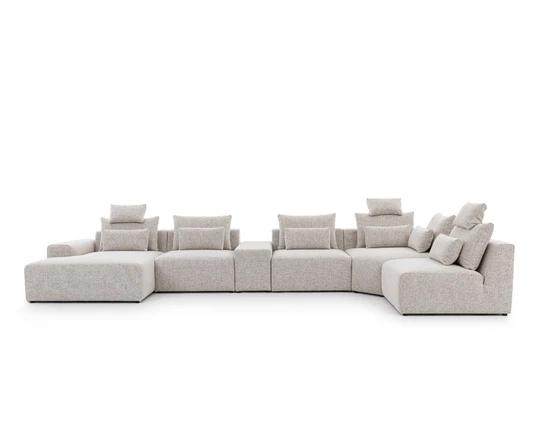 BASTIA U modulová sedacia súprava v tvare U