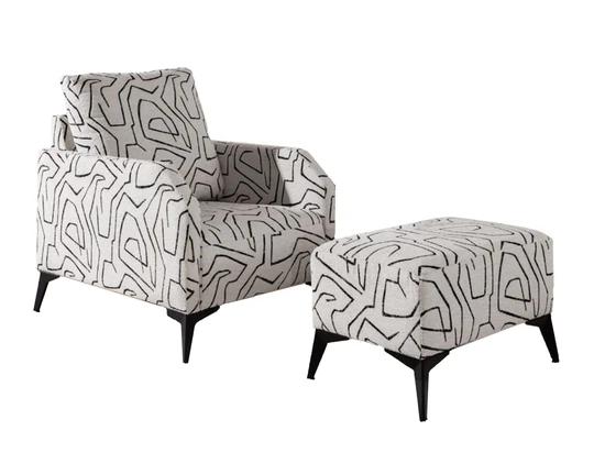 FIGARO kreslo a taburet