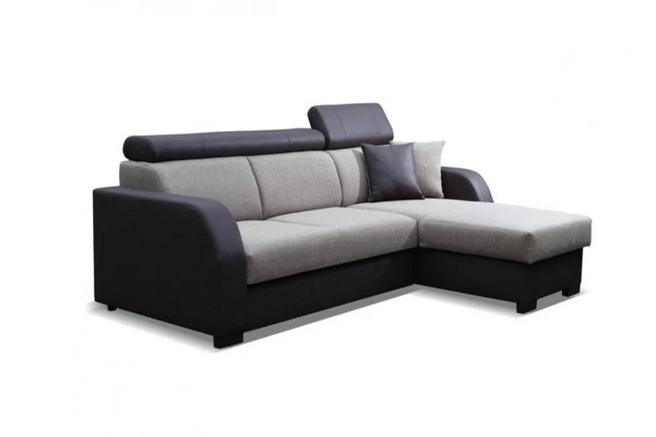 ROYAL rozkladacia rohová sedačka s nastaviteľnými opierkami hlavy