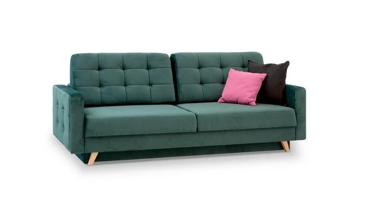 ROSE rozkladacia pohovka s úložným priestorom v škandinávskom štýle